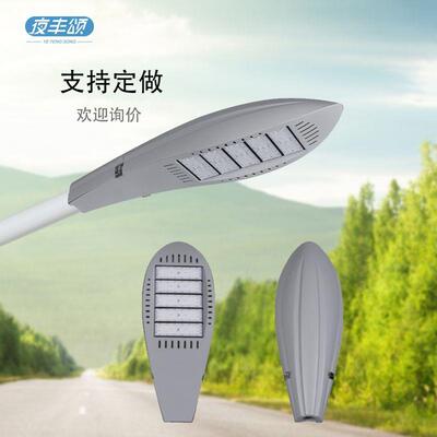 LED户外市电路灯头市政道路广场兰花模组6米路灯新农村学校照明