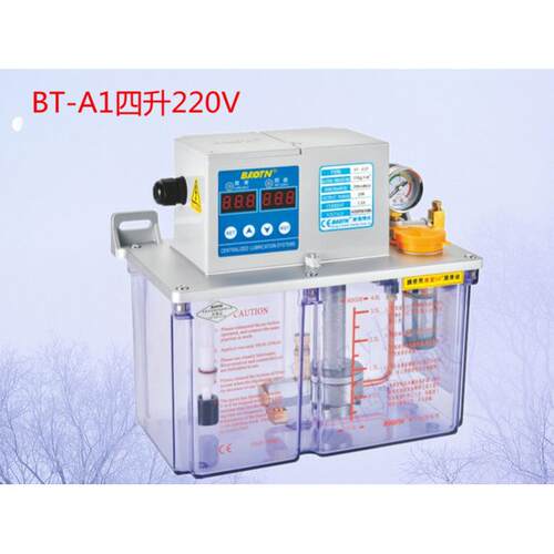 BAOTN/宝腾BT-A1型电动润滑泵自动间歇式滑油泵数控机床润滑泵 4L