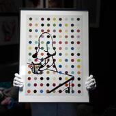 Death 画 画潮流抽象奈良美智波普风原点挂画客厅卧室餐厅版 NYC 版