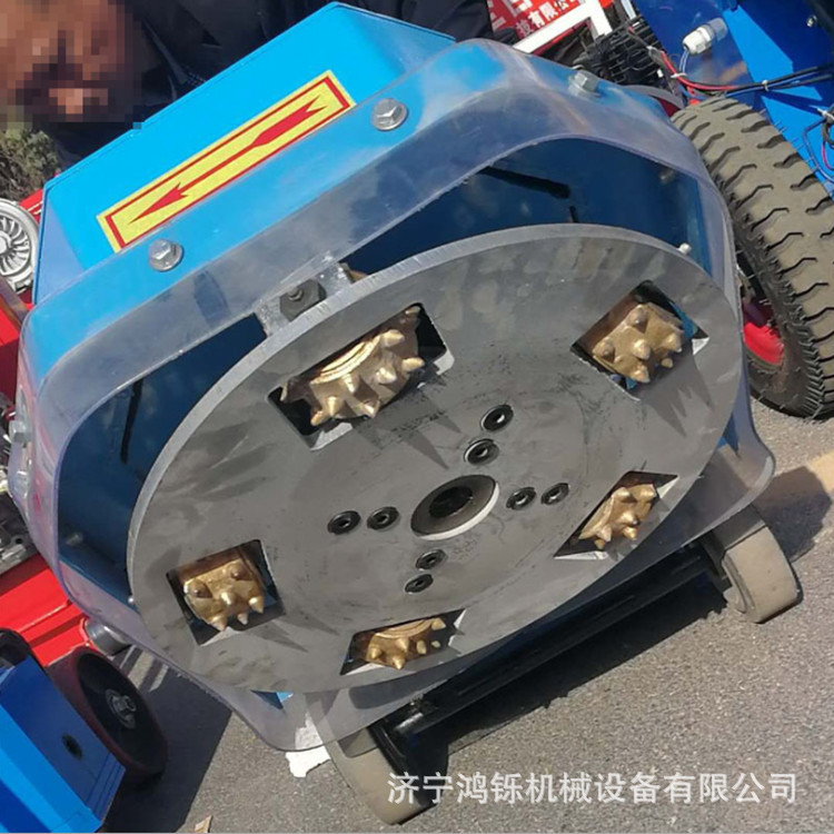 混凝土多头凿毛机手推电动气动