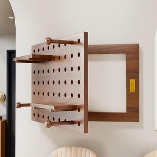 一体遮挡装饰网线洞洞板装饰挂钩遮挡电表箱多层盒架现代简约清新