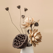 天然干花风干花束单支ins风禅意干花家居装 饰品摆拍摄影道具