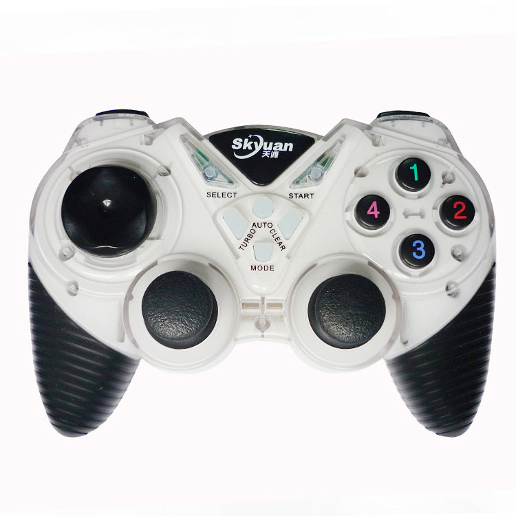 天源龙将PC电脑连发游戏无线手柄震动安卓手机电视gamecontroller
