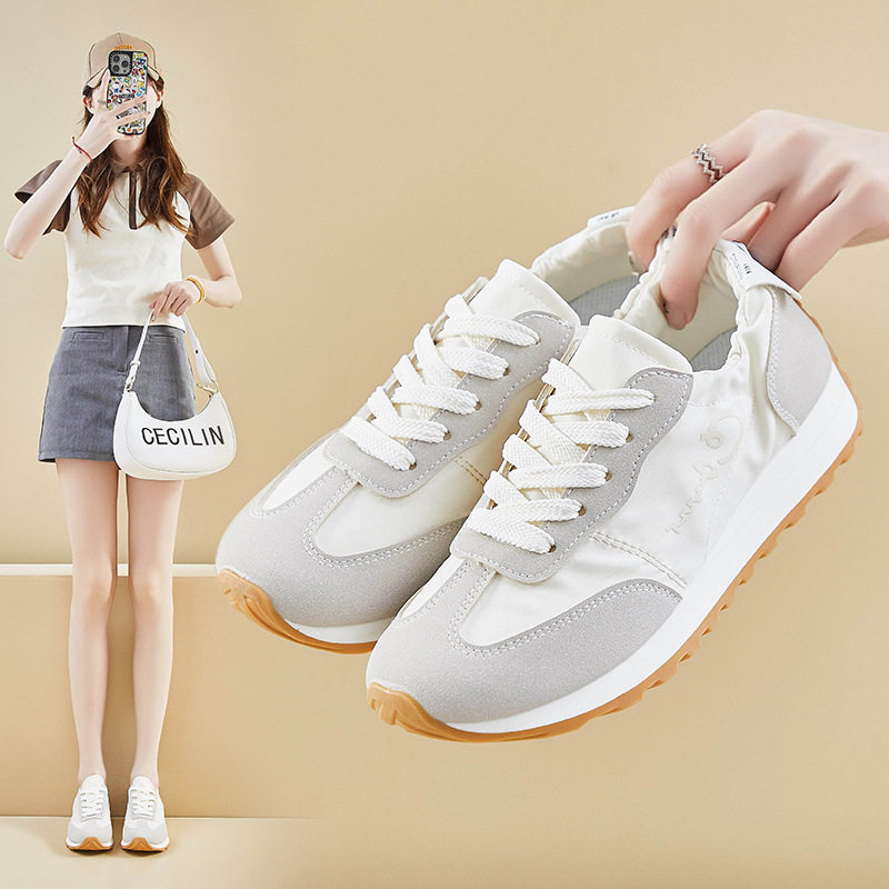 ins潮韩版阿甘鞋女潮2025夏季透气新款学生跑步运动休闲鞋JCF-205,女鞋,浅口单鞋,淘宝优惠券,粉丝福利购,淘宝优惠卷