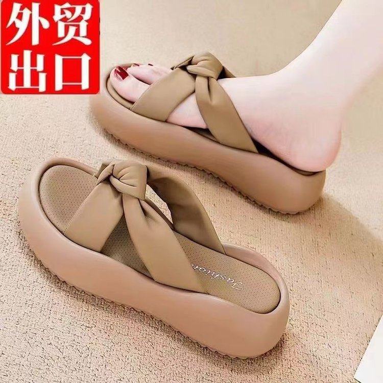 2025年新款外穿网红厚底时尚休闲百搭高级感女士夏季软底防滑拖鞋,女鞋,其他拖鞋,淘宝优惠券,粉丝福利购,淘宝优惠卷