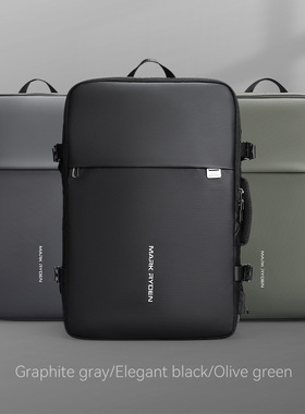 wish/lazada/shopee货源马可莱登大容量双肩背包男士商务背包