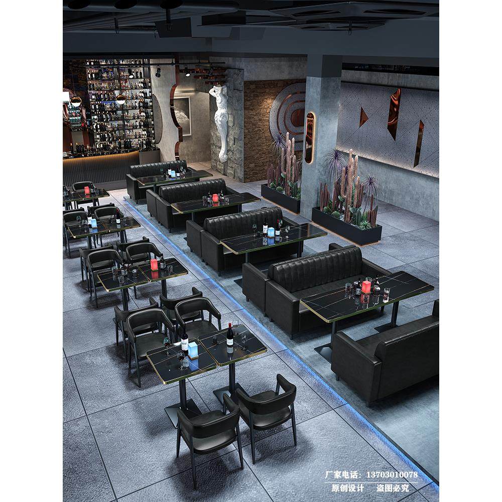 清吧音乐酒馆咖啡西餐厅桌椅组合复古火锅烧烤甜品奶茶店卡座沙发,商业/办公家具,卡座,淘宝优惠券,粉丝福利购,淘宝优惠卷