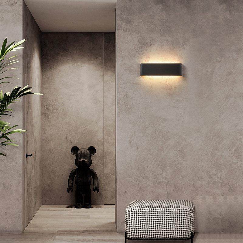 简约现代卧室床头灯壁灯北欧创意客厅背景墙壁灯长条楼梯灯过道灯,家装灯饰光源,壁灯,淘宝优惠券,粉丝福利购,淘宝优惠卷