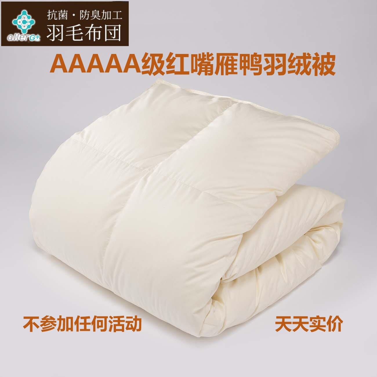 2025亚兰绒新款红嘴雁鸭绒保5A级气被空调被亚兰羽绒被冬被