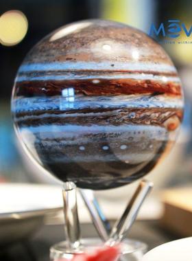 美国mova黑科技自转地球仪星球模型木星行星悬浮小玩意天体摆件