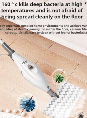 鲨鱼高温蒸汽拖把杀菌除螨非无线电动清洗机P36Lite/P4Air
