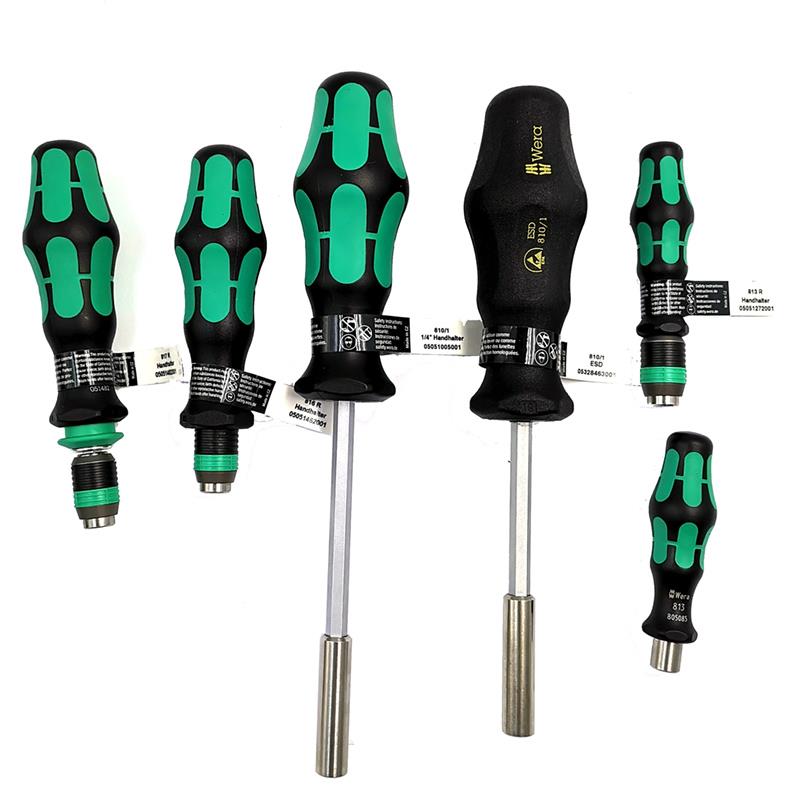 德国维拉WERA 1/4换头6.3螺丝批手柄810 812 813R 816RA 817R ESD