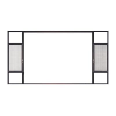轩尼斯戈兰系列金牛座铝合金平开窗封阳台卧室隔音窗断桥内开窗