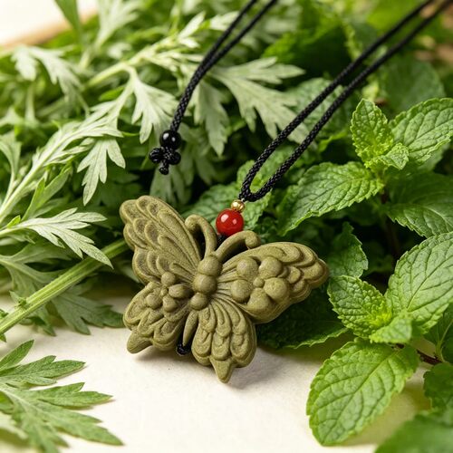 【草本驱蚊】蝴蝶荷香牌随身挂饰