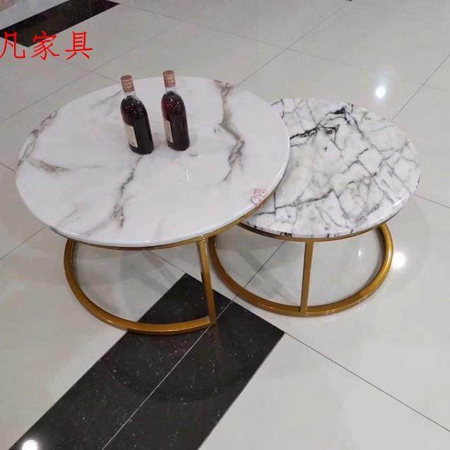 现代简约欧式钢化茶几电视柜组合套装小户型客厅家具地柜茶几