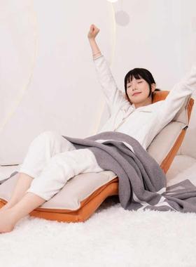 现货躺椅客厅阳台家用休闲懒人沙发可躺可睡折叠靠背椅榻榻米单