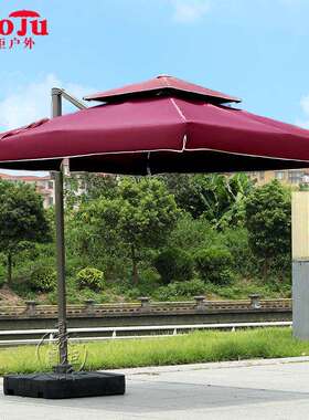 豪炬户外伞水箱座豪华罗马伞可加印LOGO工程大遮阳伞