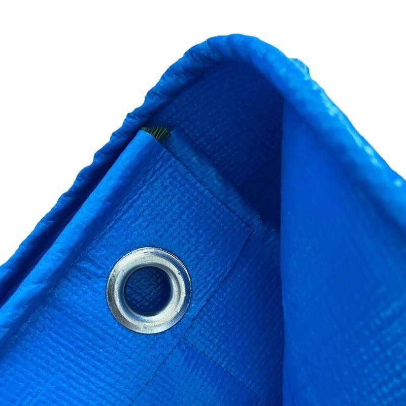 5x16m和7x12m高强度蓝色货车盖布现货蓝色卡车防雨篷布防雨布