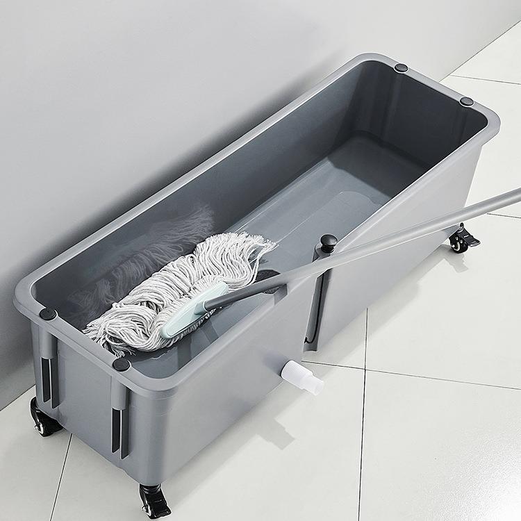 拖把池移动洗拖布池大号水池家用盆墩布池阳台户外拖地水槽桶商用