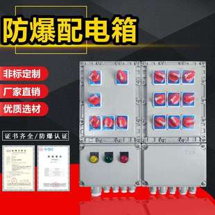 定做不锈钢防爆箱BXM防爆配电箱控制配电柜铸铝壳体防爆接线箱