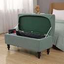 全包套弹力卧室翻盖床尾凳沙发套凳子套子罩凳套储物箱长套罩其它