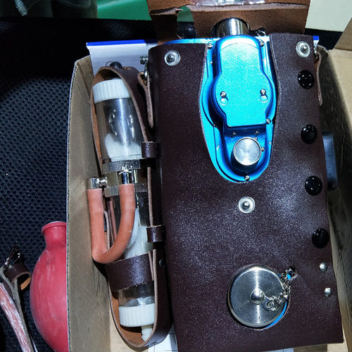 CJD10/100光干涉瓦斯测定器皮套配件 气室组胶管皮套