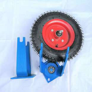 脚轮万向轮400-8尾轮工矿轮充气轮工地轮独轮车轮支架手推车轮