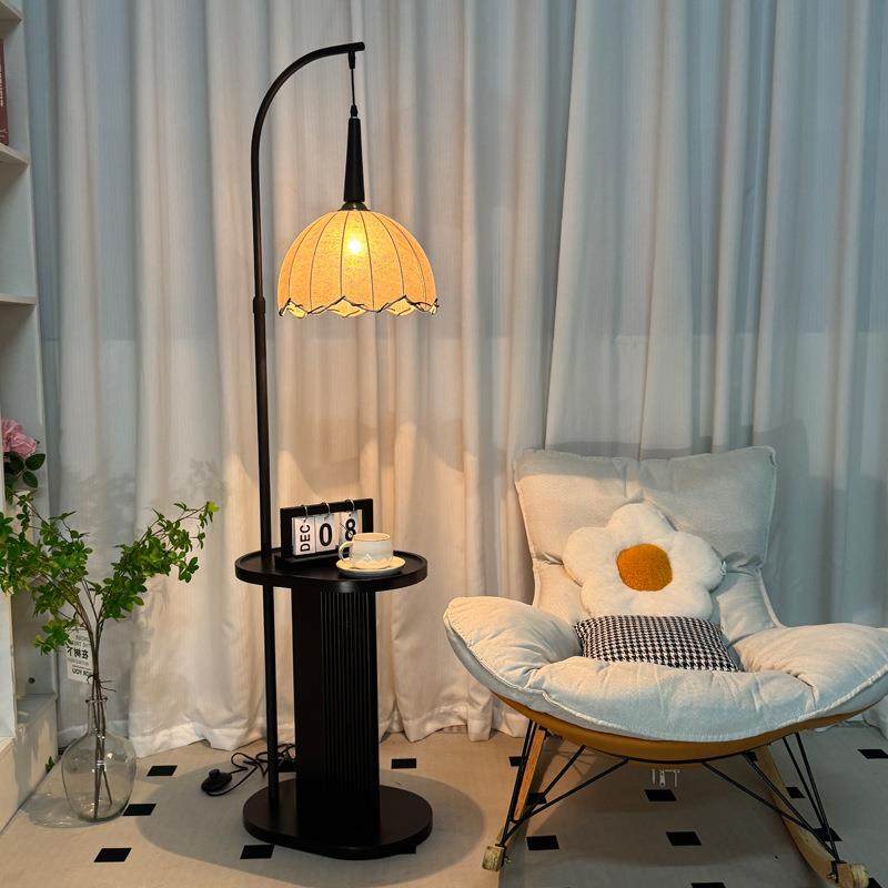 法式复古落地灯置物架一体卧室床头装饰氛围灯客厅沙发旁边几台灯,畜牧/养殖物资,畜牧/养殖器械,淘宝优惠券,粉丝福利购,淘宝优惠卷