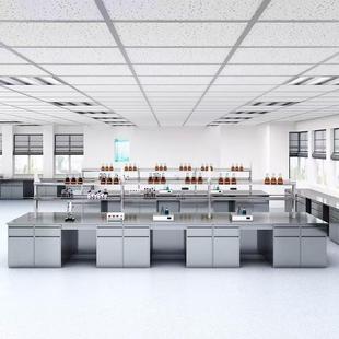 全钢钢木实验室工作台超净试验室操作台理化板化学实验室中央台