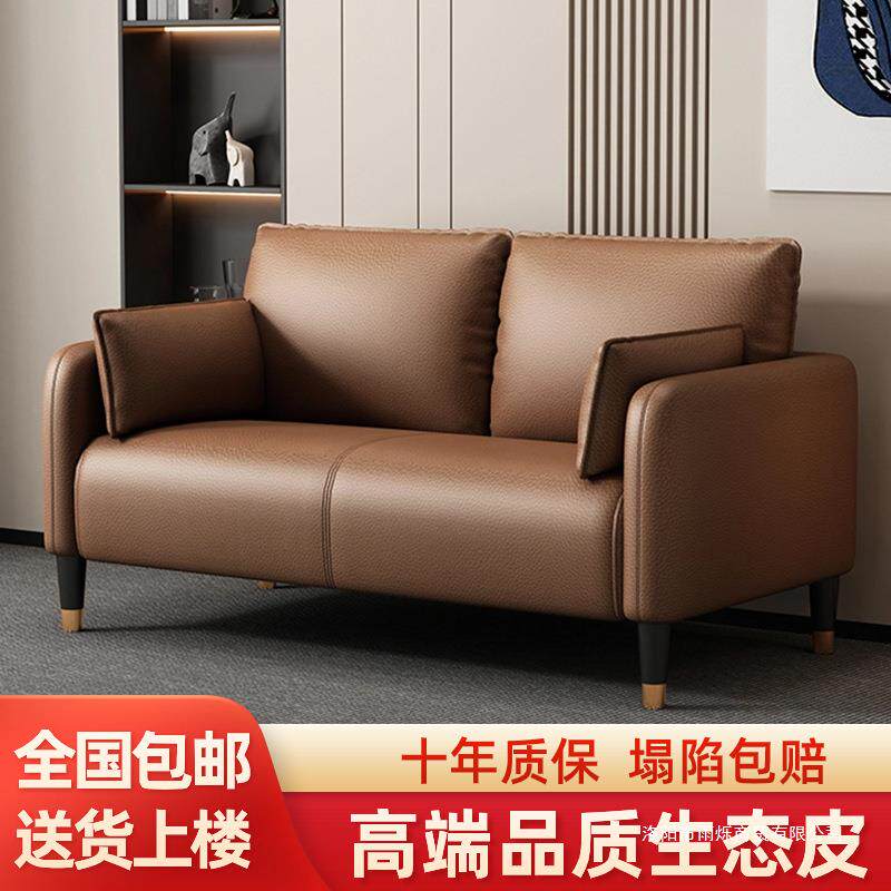 科技布沙发客厅小户型简约现代公寓轻奢卧室出租房双人三人服装店