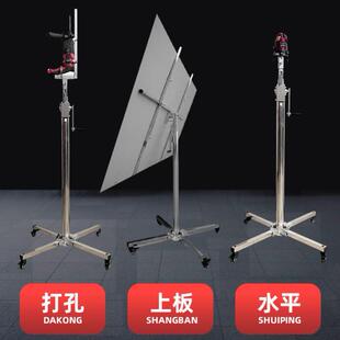 装灯吊顶升降机举升降平台支架子木工上石膏板神器电动直升架手摇