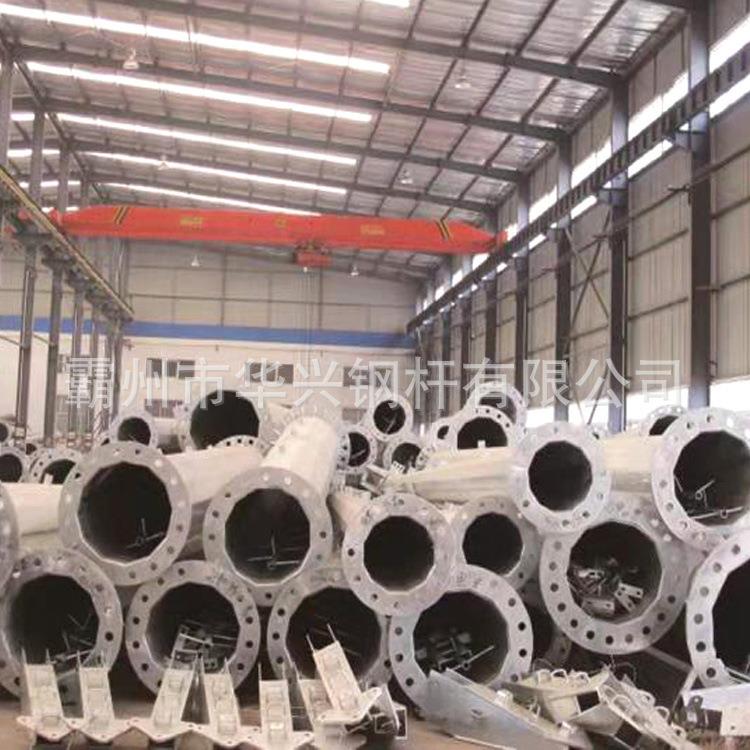 辽宁电力钢杆66KV钢管杆终端钢管塔地脚螺栓价格