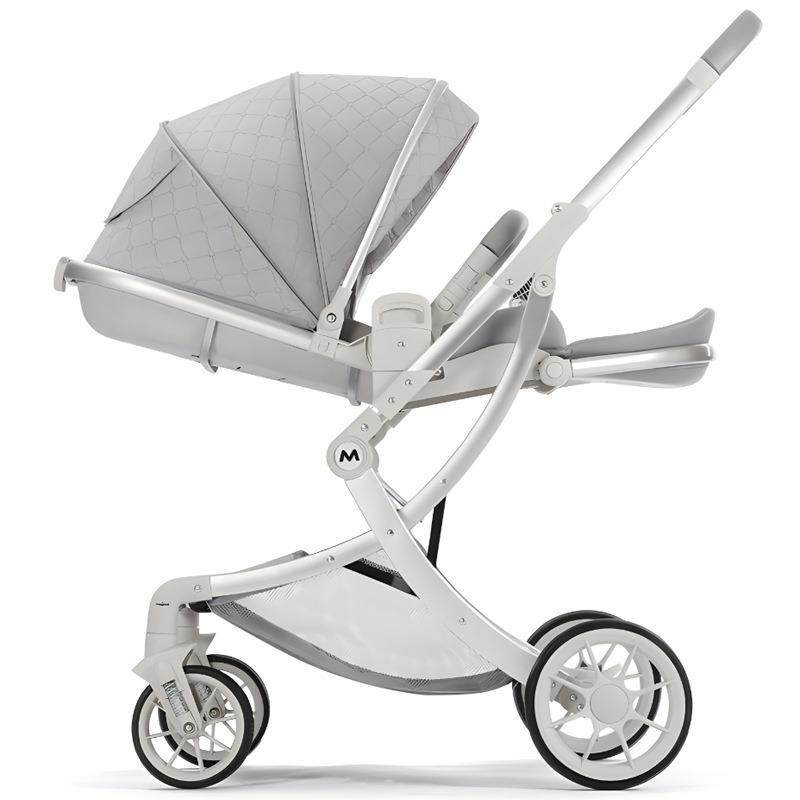 高景观婴儿推车可坐可躺折叠双向减震新生婴幼儿童宝宝推车混