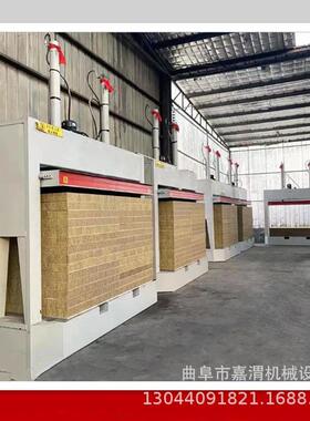 保温冷压机使用现场木工机械MH32848*50T压机板压力机