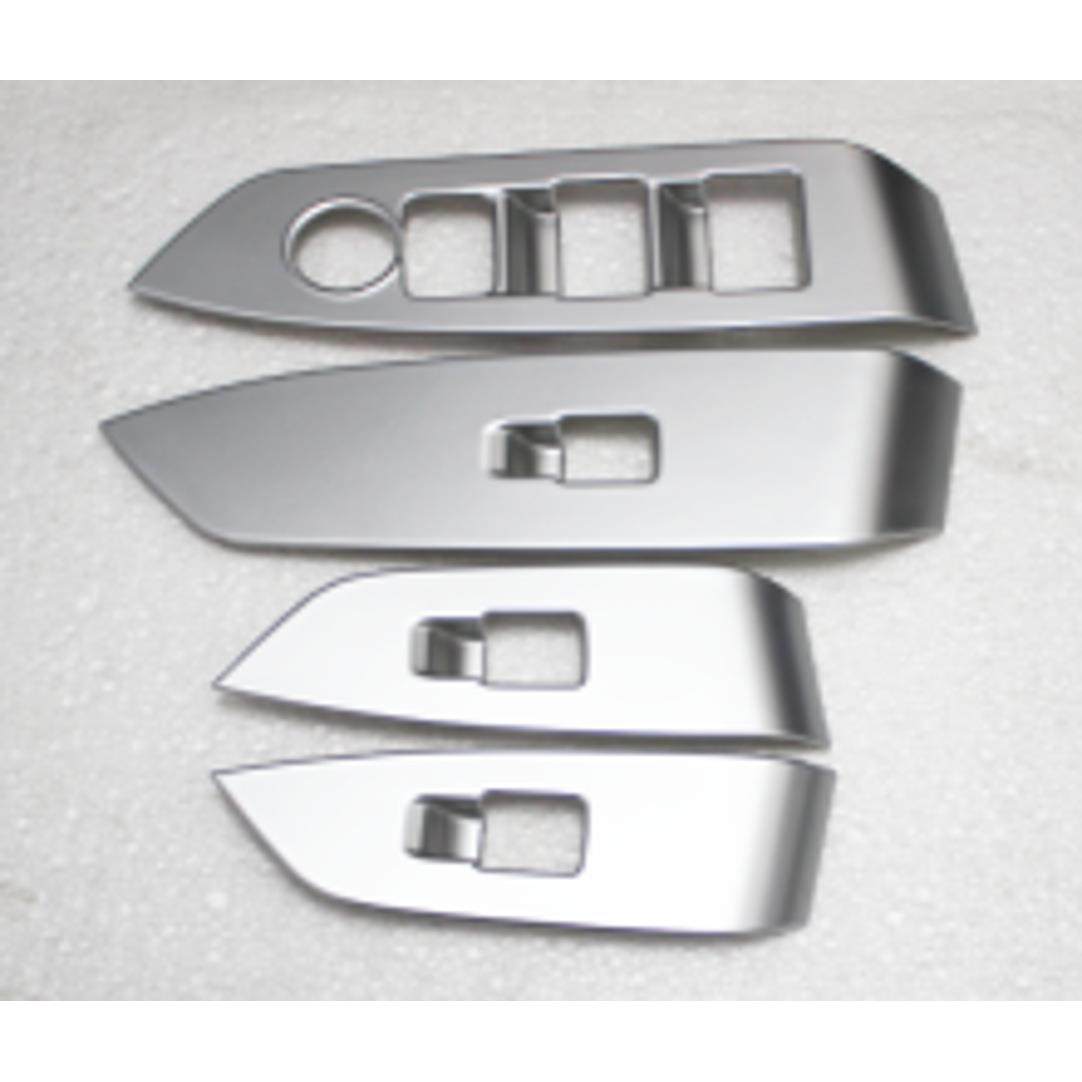 适用于17款马自达CX-5升降器开关面板装饰贴内饰改装升降器开关