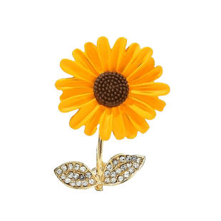 一举夺魁向日葵胸针逢考必过别针扣针金榜题名徽章学生奖励礼物