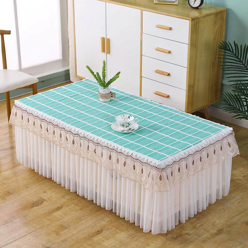 茶几防尘罩桌布轻奢桌布防滑全包电视柜罩编织简约现代烤火垫罩巾,居家布艺,万能盖巾,淘宝优惠券,粉丝福利购,淘宝优惠卷