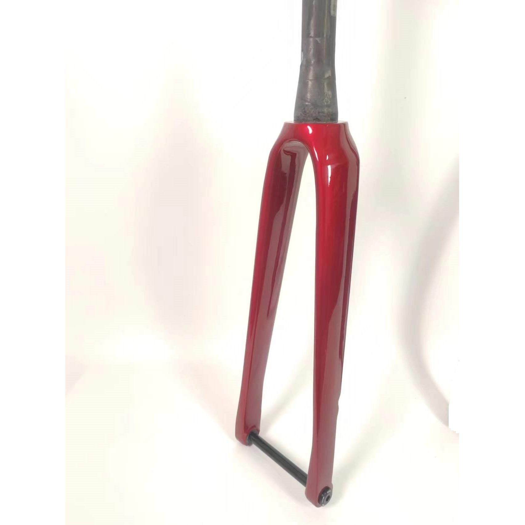 全内走线碳纤维公路自行车前叉，越野公路自行车前叉，桶轴碟刹公,自行车/骑行装备/零配件,前叉/避震装置,淘宝优惠券,粉丝福利购,淘宝优惠卷