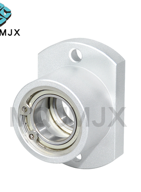 扁法兰衬套带扣环轴承座双轴承型挡圈L尺寸选择型BACB固定座支架