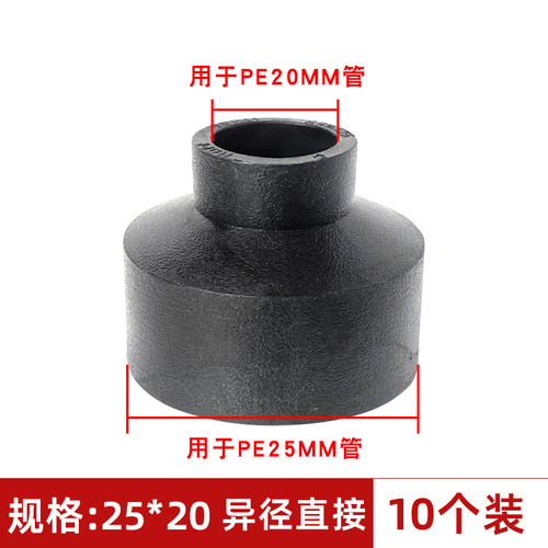 PE水管热熔接头202532变径直接异径直通内丝直接外丝阀门开关三通