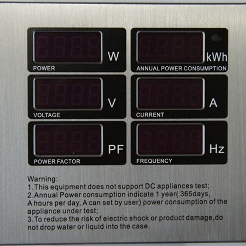 功率表数显表头电压电流交流单相电参数测量仪10a数字220V可调时