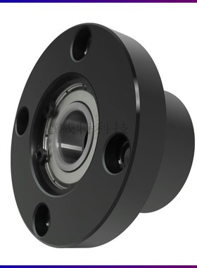 EFH内径3-15双轴承圆法兰轴承座组件BARB BFP03光轴固定座支撑座