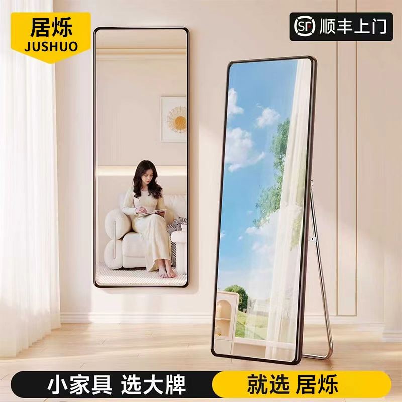 居烁网红全身试衣镜落地壁挂贴墙