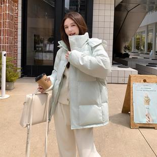 江苏特别特羽绒服亮世秋同款羽绒服男女短款冬季2025新款加厚立领