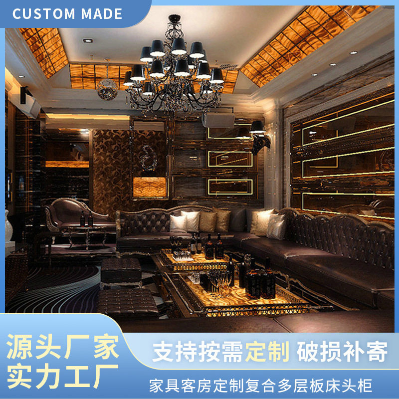 欧美时尚酒店客房卧室家具套装喻丽兰专注家装建材家具酒店家具