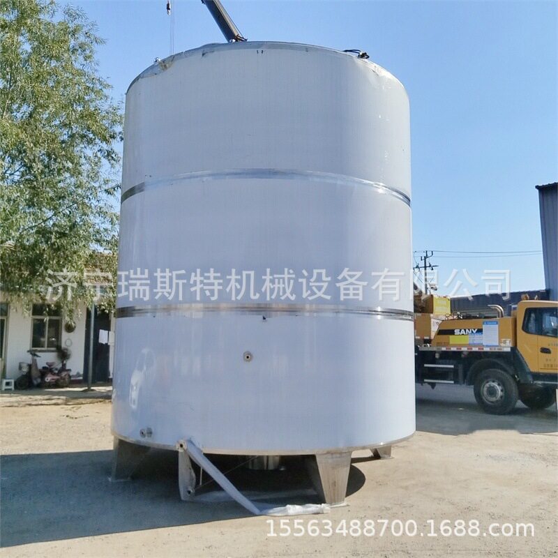 大型食品不锈钢储存罐 食品级植物油储油罐 花生油储油设备