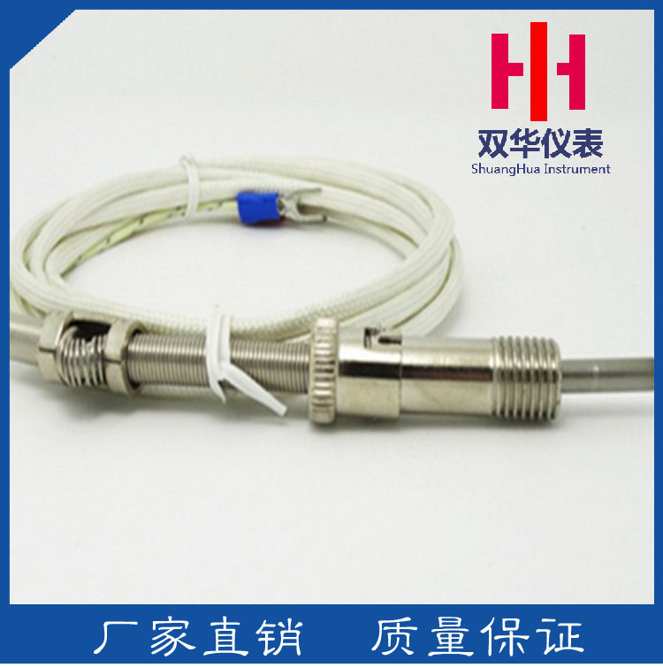 厂家直销 pt100压簧式热电偶 WZP-01