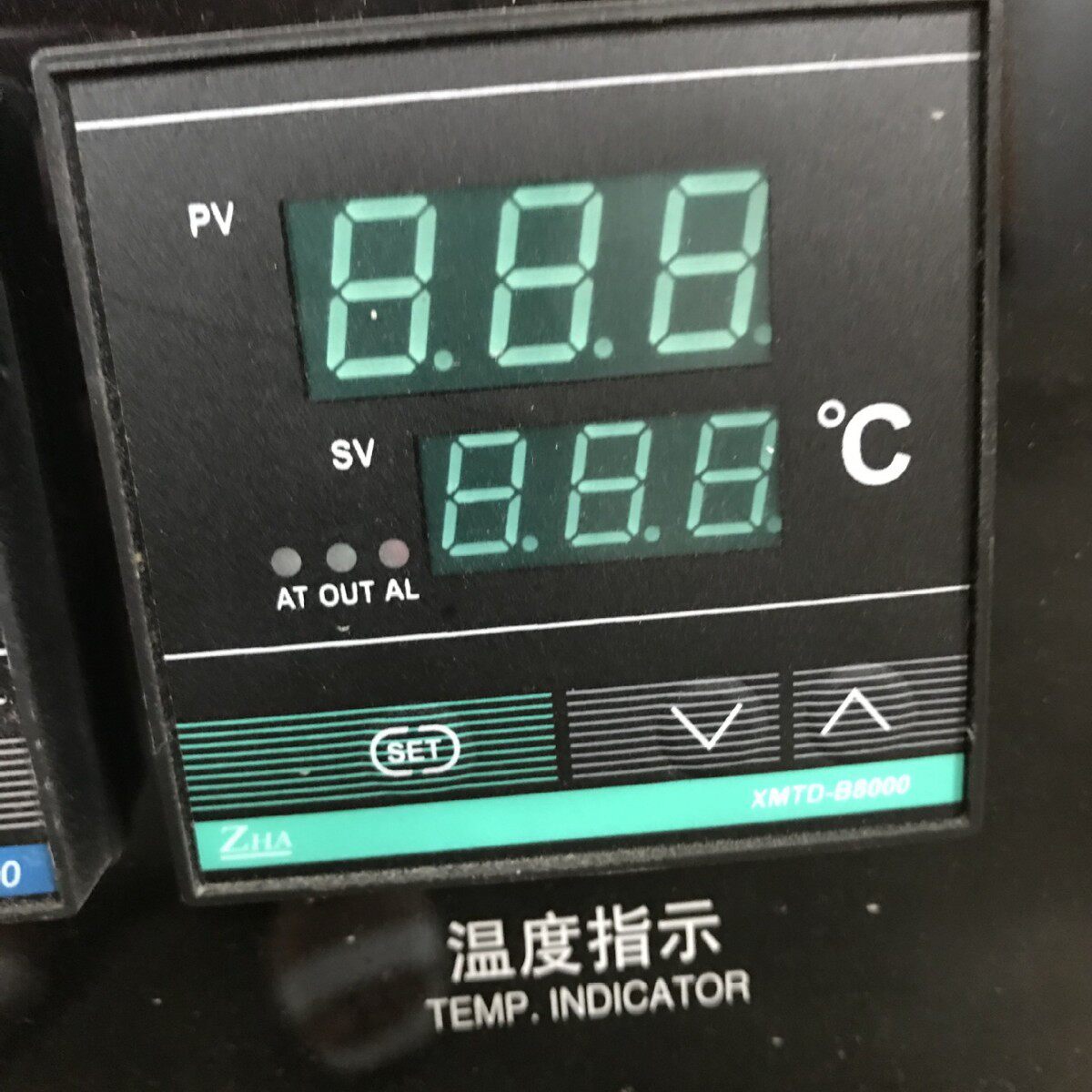 半自动吹瓶机红外线烘箱专用温度表温控仪