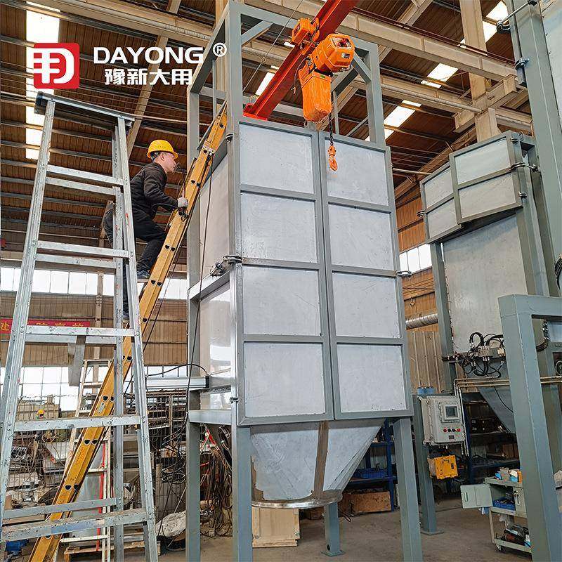 投吨包拆包机 密闭无尘吨吨袋料站 活性拆炭粉末袋包DBT-2设备