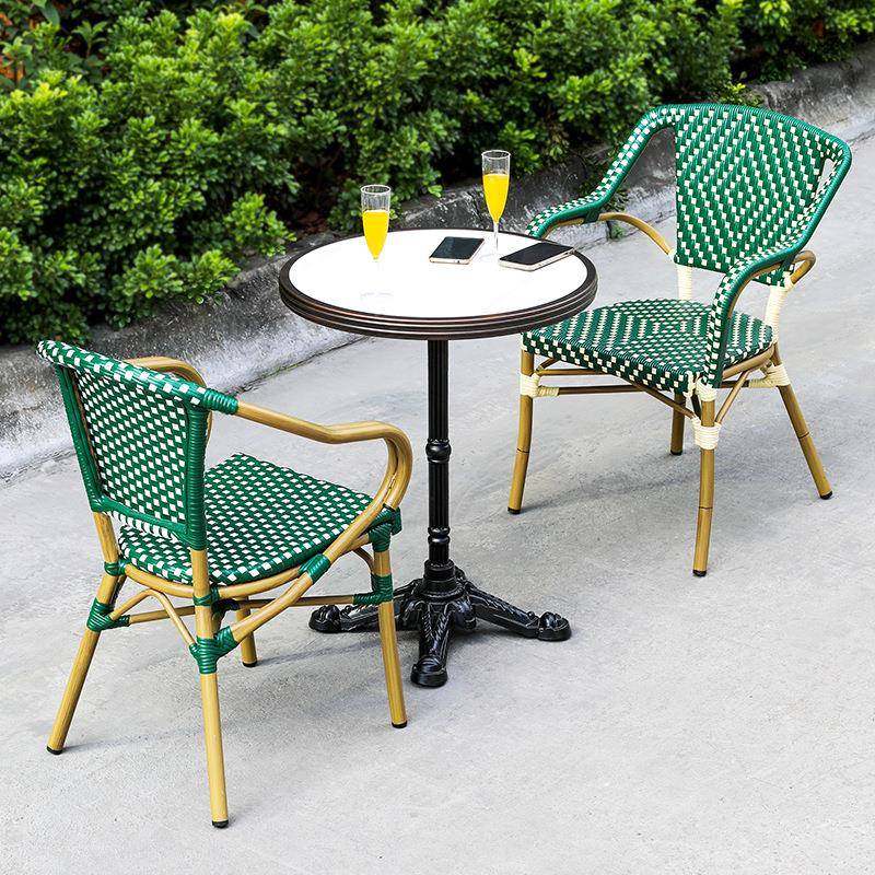 户外桌椅院露台231230-1阳台藤椅三套露天防件奶水花园庭室外茶店,商业/办公家具,商用藤编家具,淘宝优惠券,粉丝福利购,淘宝优惠卷